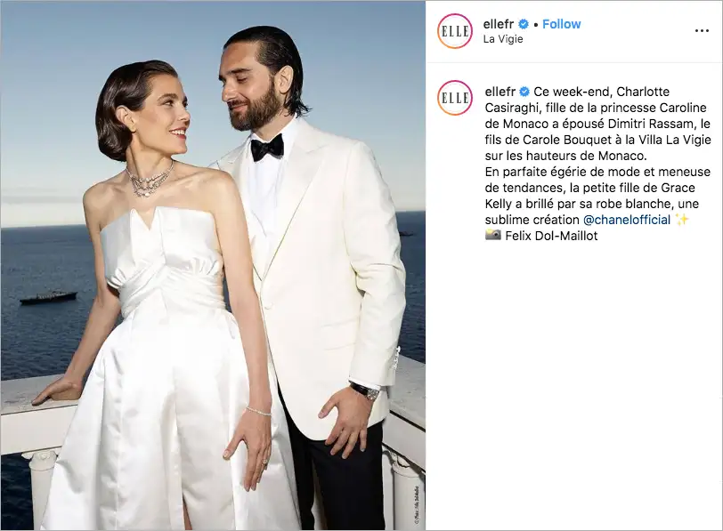 Princess charlotte casiraghi wedding dress new arrivals